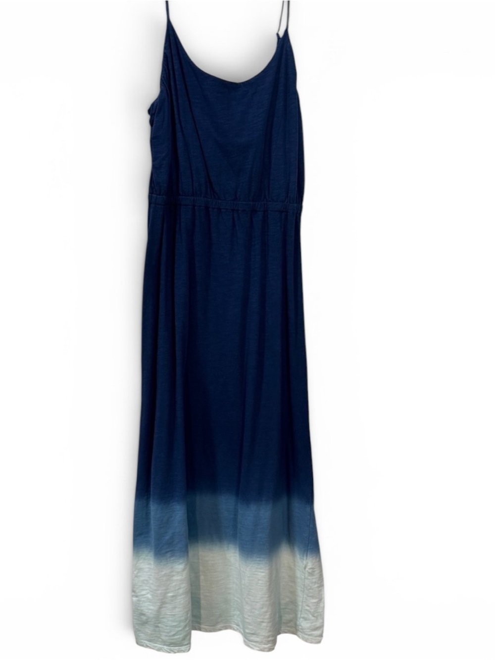 Chelsea & Theodore Spaghetti Strap in Navy, Indigo and Mint w/ Ombre Bottom - XL